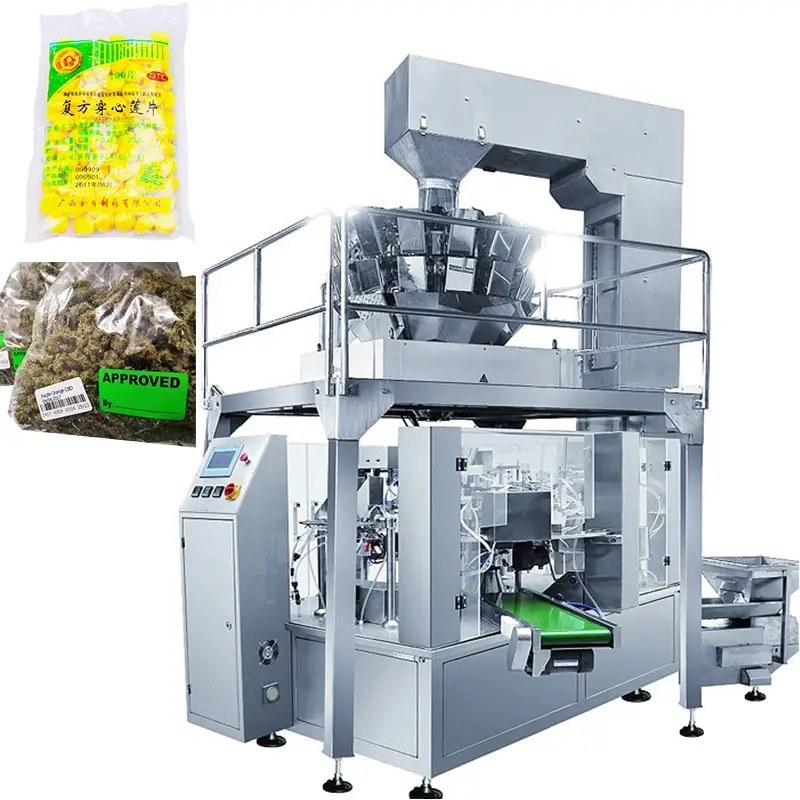 دستگاه بسته بندی کیسه ای آماده حشیش برای گرانول 1