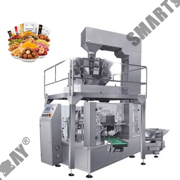 工廠價山核桃包裝機，預製袋裝葡萄乾香蕉片包裝機，栗子包裝機 1