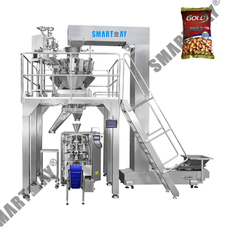 Bihayê Kargehê firotina makîneya dagirtina pakkirina kîsikê fistiqê makîneya pakkirina vertîkal a pistachio ji bo kajûyê 1