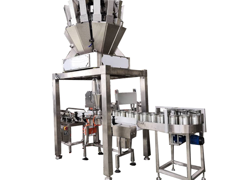 신선한 파인애플 통조림용 자동 멀티헤드 계량 캔 충전기 1