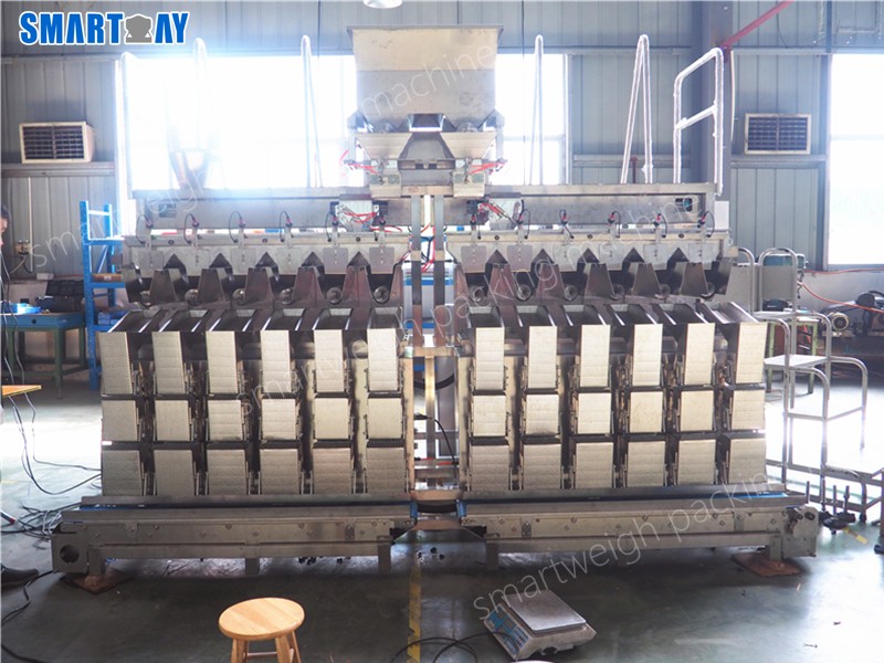 Automatic weighing Korean Kimchi pickle bottle packing line 2