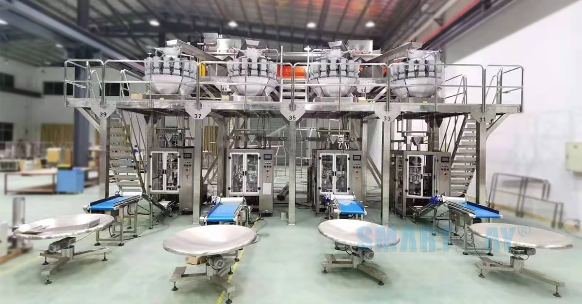 Unmanned Automatic Chips Packaging Machine System 1