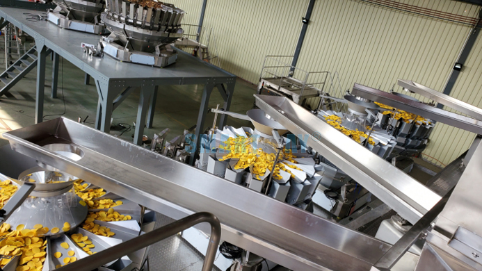 Unmanned Automatic Chips Packaging Machine System 4