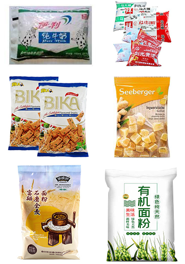 Na aké produkty sa používajú vertikálne baliace stroje? 2