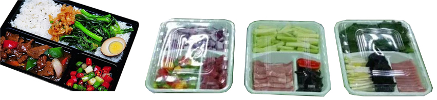 How to automatically package the prepared dishes into the tray? 2