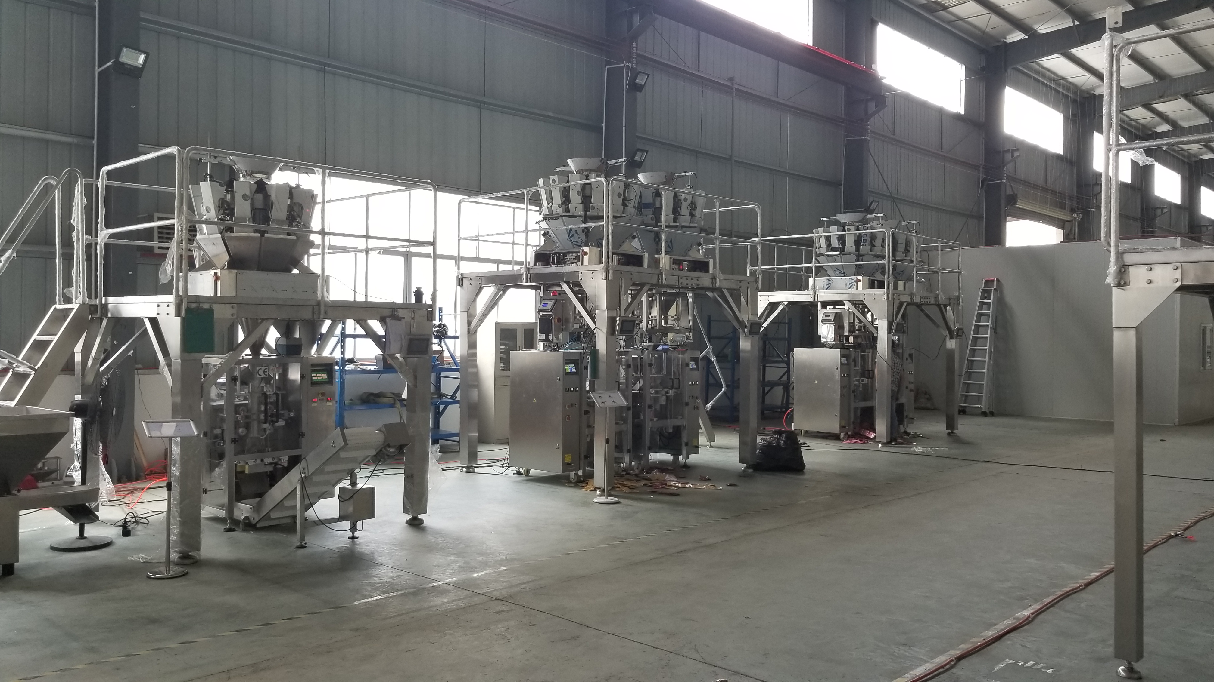 Automatic potato chip vertical packaging machine 1