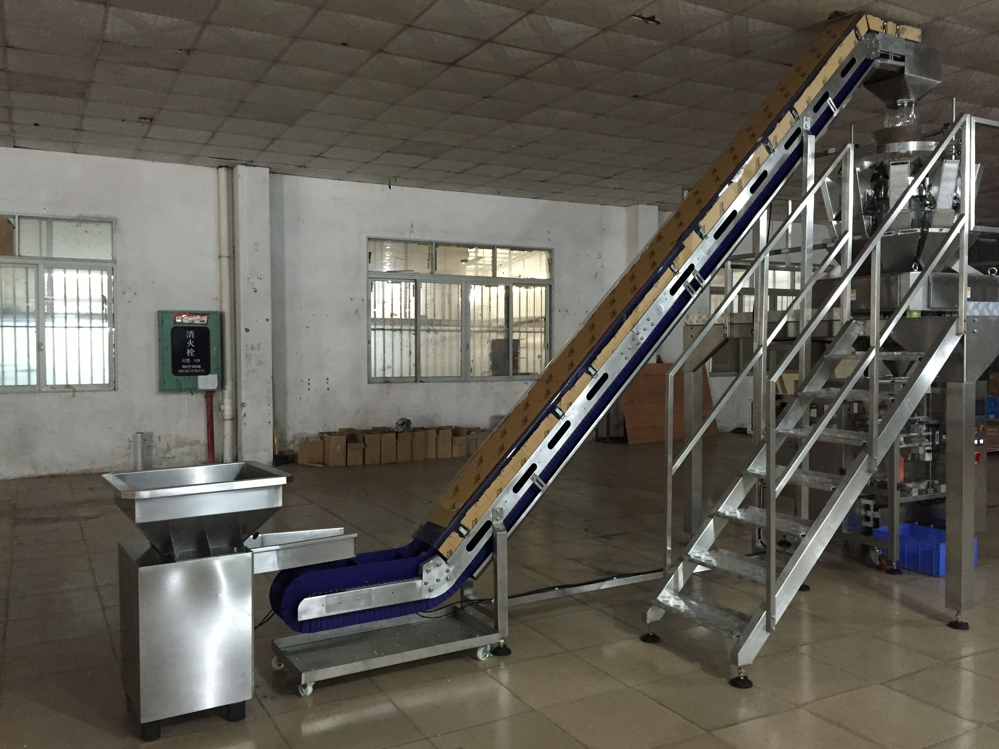 What is the solution to vegetable salad packaging and weighing? 4