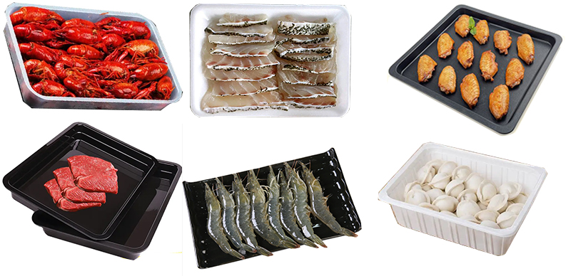 What are the functions of the crayfish tray filling and packing system? 2