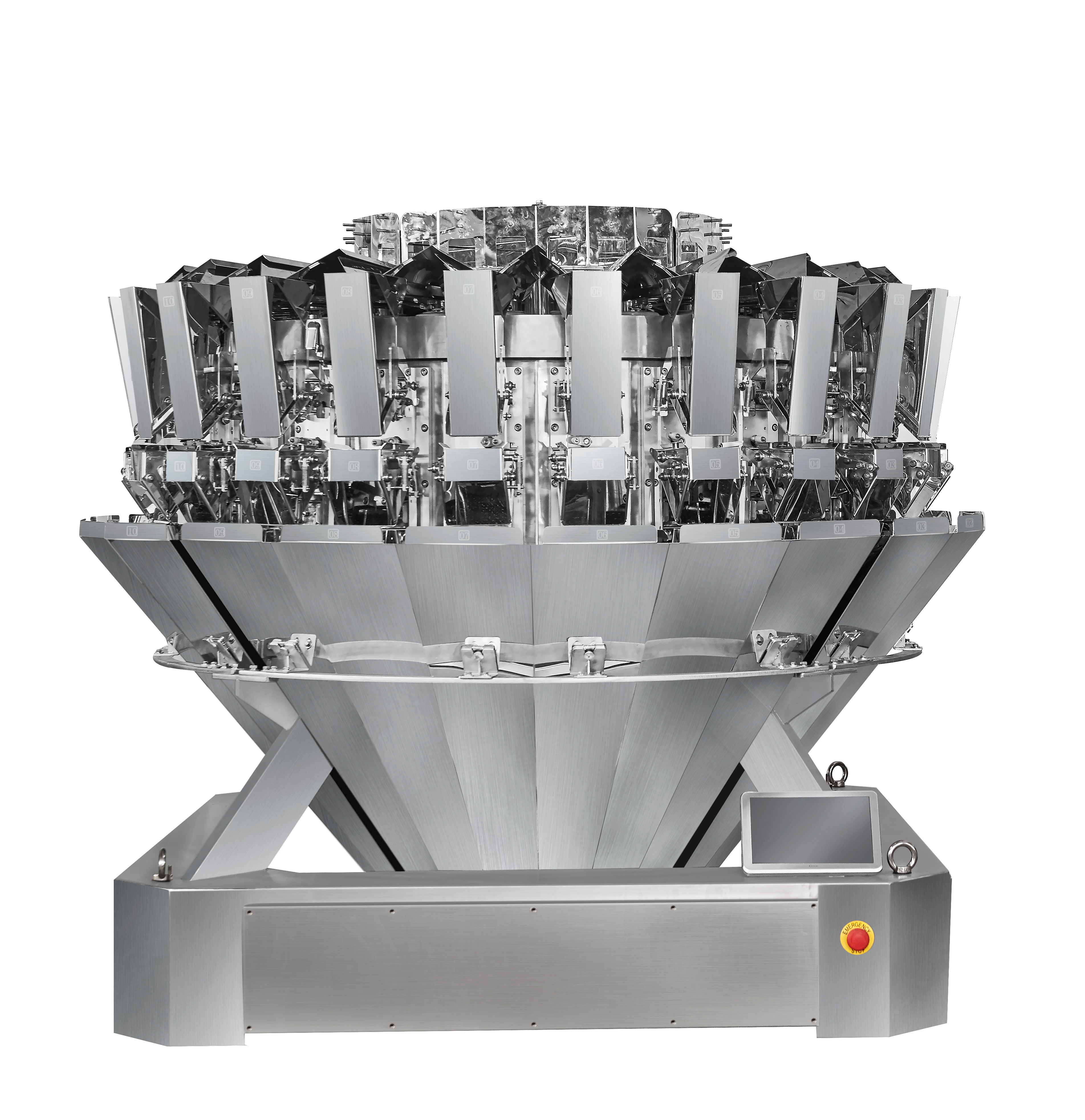 What are the features of the 24-head weigher? Why choose a multi-head weigher? 1
