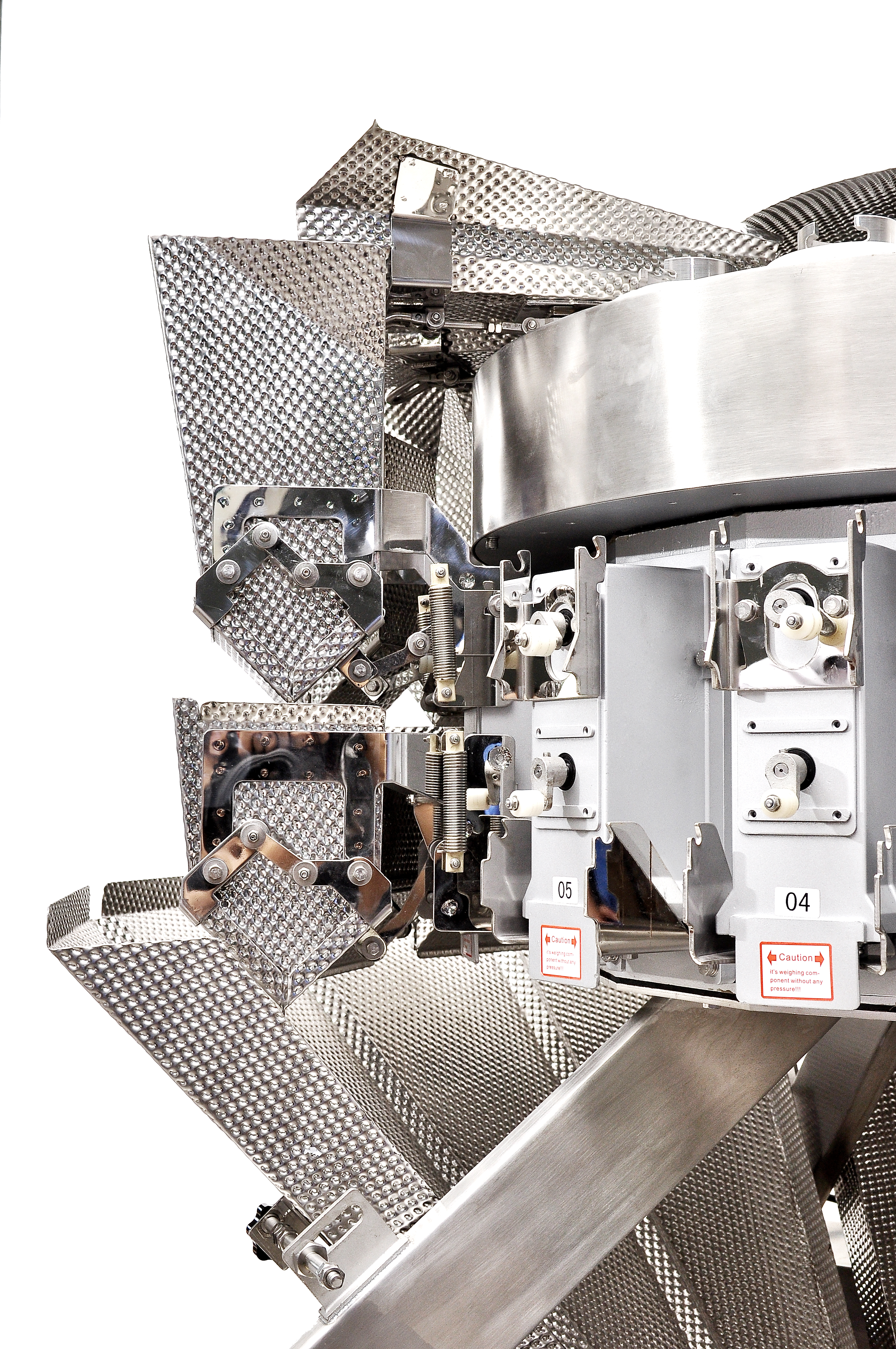 Is it possible to use an automatic machine to quickly weigh huge pieces of fried chicken? 2