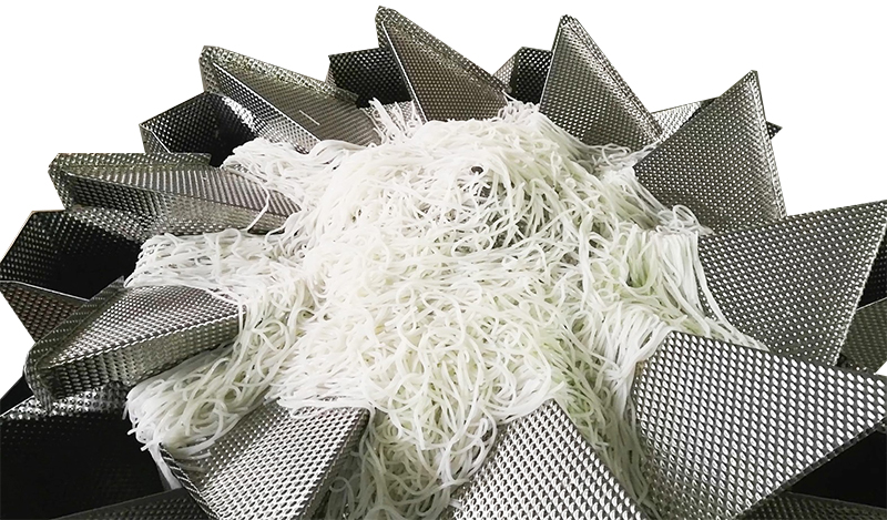 Automatic fresh cooked rice noodles instant noodle packing machine manufacturer 5