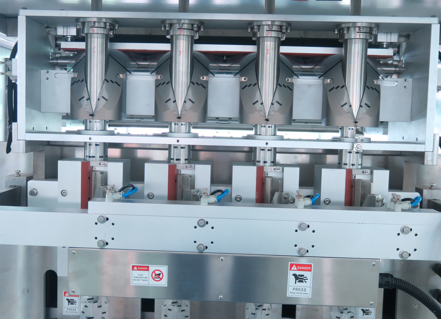 What function does a vertical multi-lane packaging machine have? 13