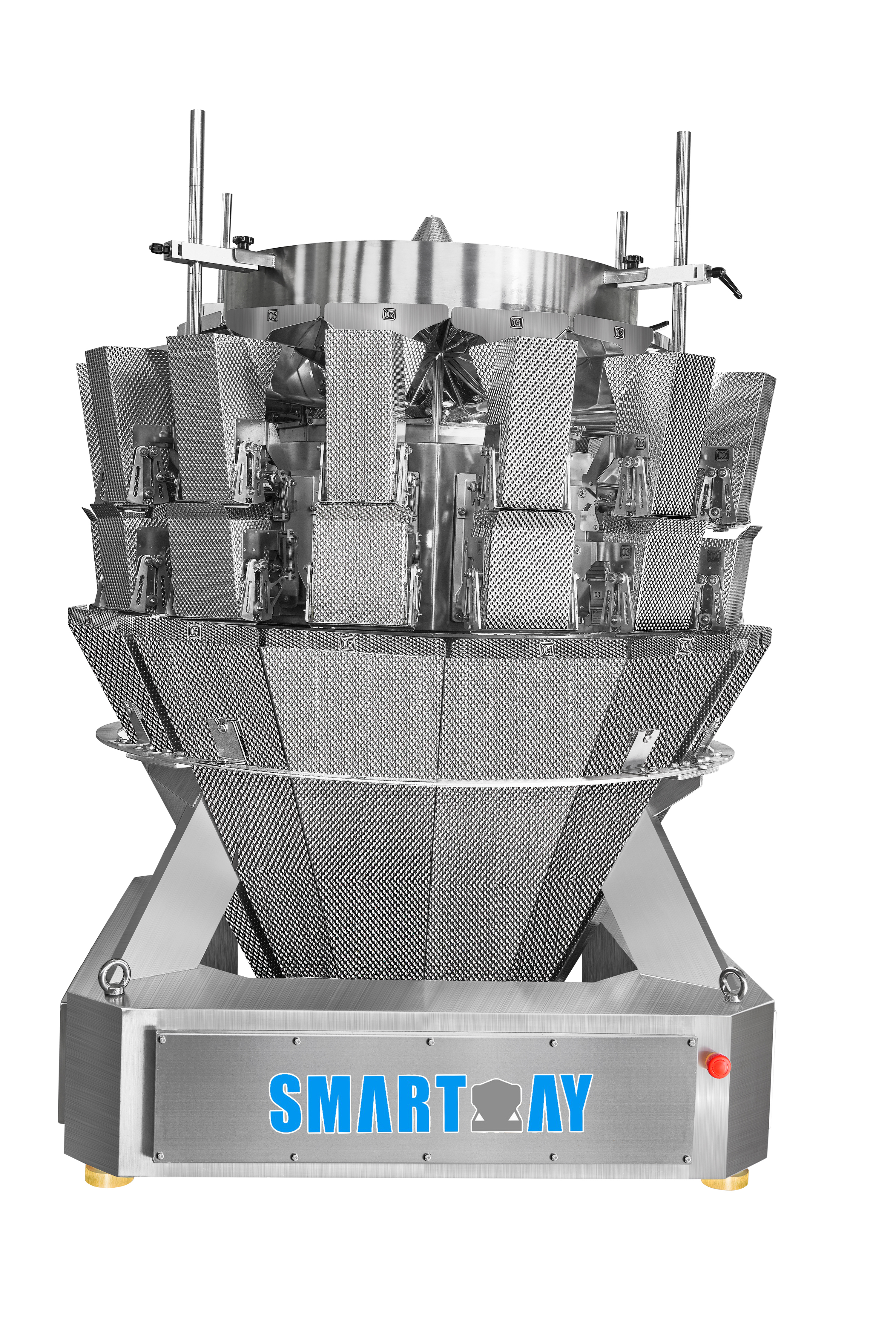 How can the weighing and tray packing of fast food be resolved? 3