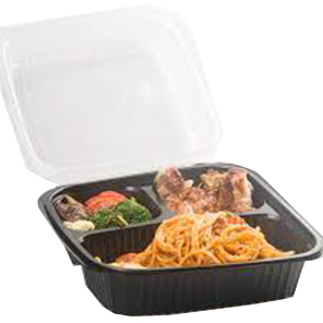 How can the weighing and tray packing of fast food be resolved? 10