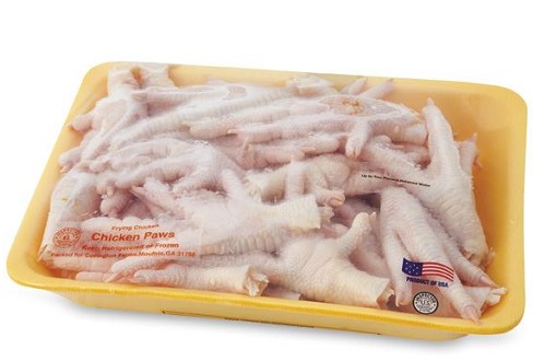 Automatic Chicken Paws Packing Machine In Tray 6