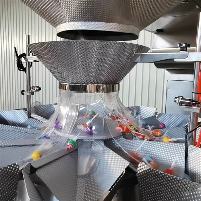 Full automatic gummy candy snacks,lollipop mixture packing line 5