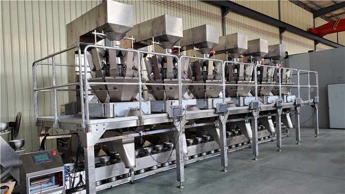 Full automatic gummy candy snacks,lollipop mixture packing line 7