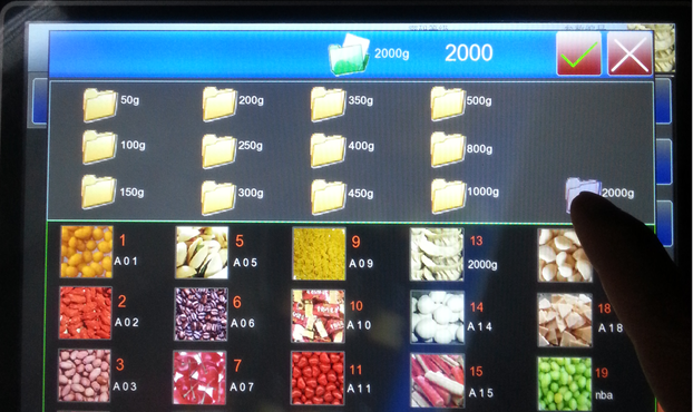 How to set multi times weigh of multihead weigher 1