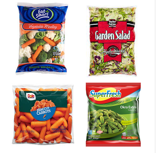 Solusi Pengemasan Salad Sayuran Segar/Beku Otomatis dengan Timbangan Multihead 3