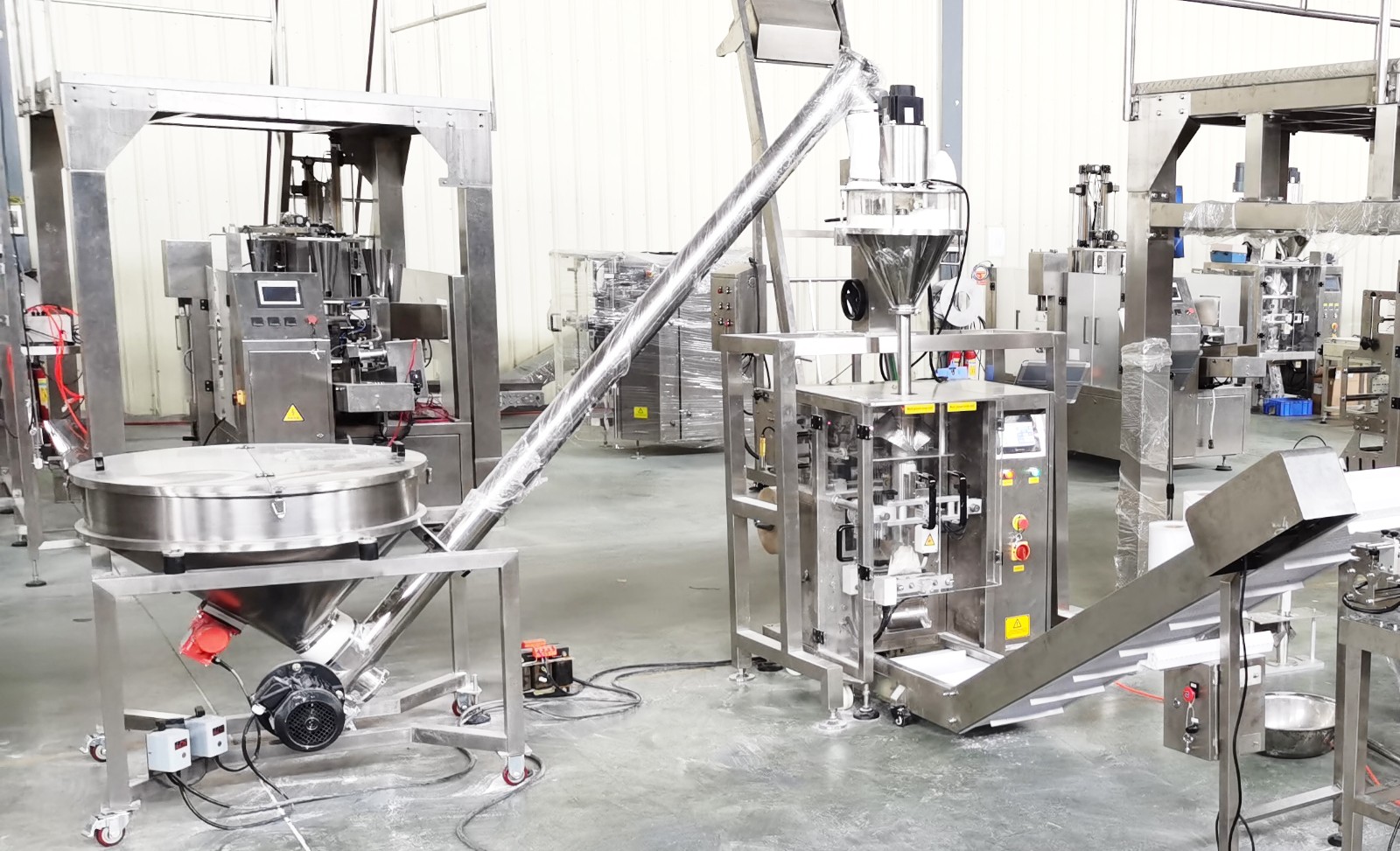 Unsaon pagputos sa pulbos sa kusog nga tulin? Gamit ang automatic auger powder VFFS packing machine 1