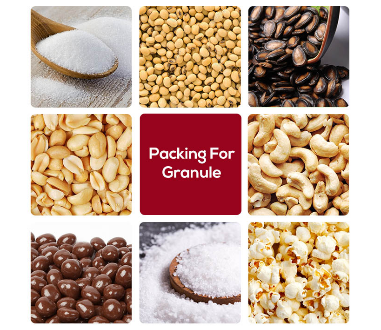  Màquina d'embalatge amb pesatge automàtic per a fruits secs barrejats