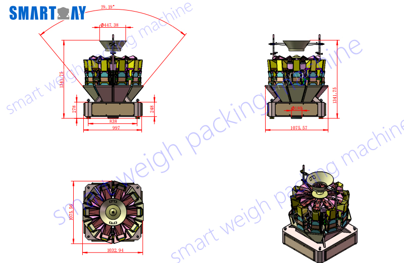 Unsaon pag-ihap sa mga piraso gamit ang Smart Weigh multihead weigher？ 2