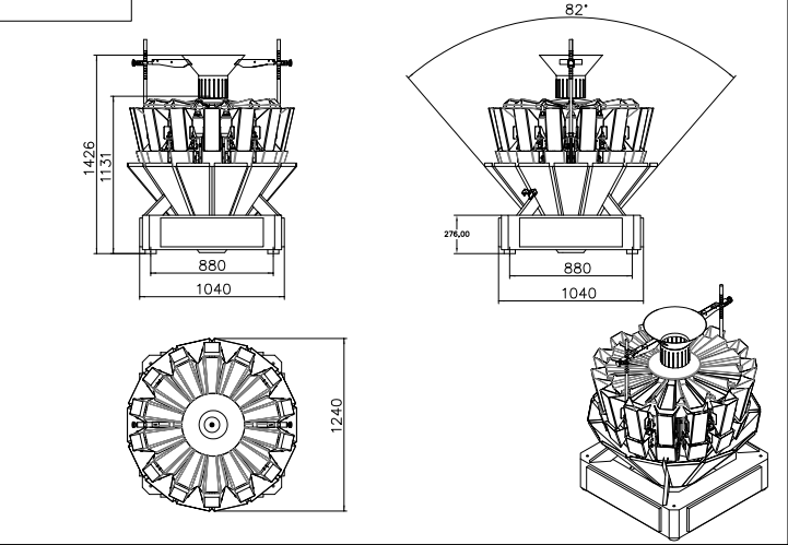 Naha kue kering, ganja, atanapi hasil laut anjeun tiasa dianggo nganggo timbangan multihead Smartwiegpack? 2