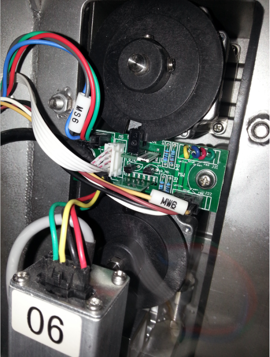How to plug correctly after replacing the circuit board 4