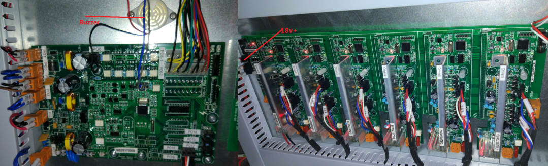 How to solve failure of touch screen-12 head linear weigher 10