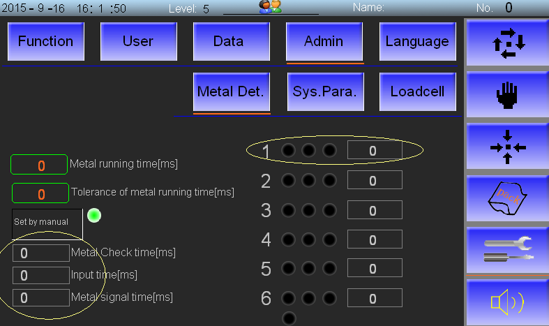 Jak vyřešit problém, kdy kombinovaný detektor kovů a kontrolní váha nedokážou detekovat kov 5