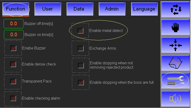 Jak vyřešit problém, kdy kombinovaný detektor kovů a kontrolní váha nedokážou detekovat kov 4
