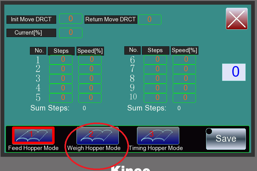 Indlela yokushintsha isivinini senjini yokulinganisa amakhanda amaningi 8