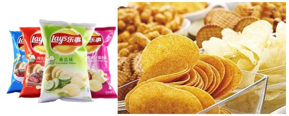 Automatic Potato Chips Vertical Packing Machine Line 3