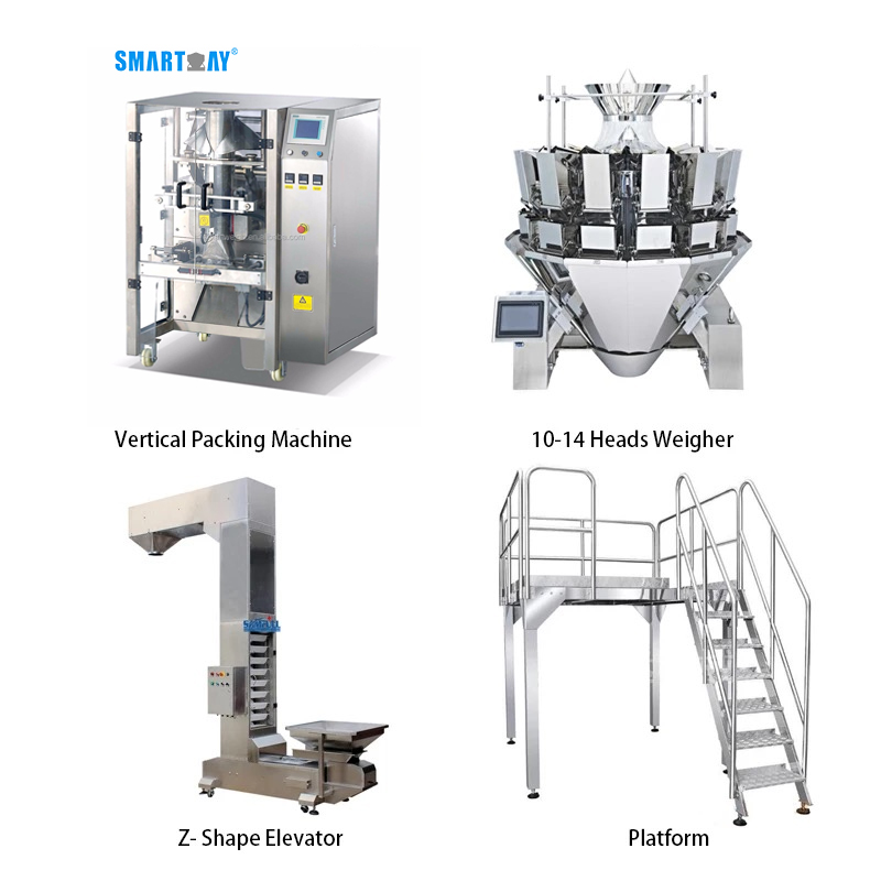 Frozen food chicken wings packaging machine 4