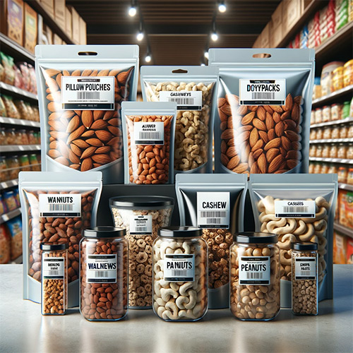 Customizable Packaging Solutions for Nuts and Snacks