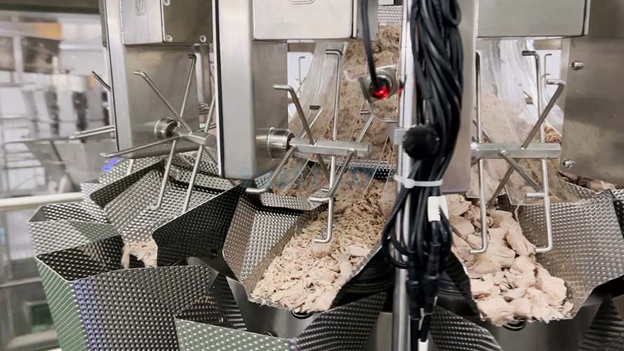 Ready-to-eat Wet Pet Food Tuna Vacuum Pouch Packaging Machine 3