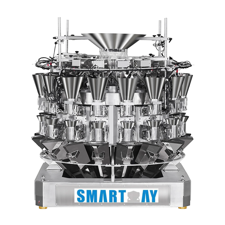  د لرګي په شکل محصولات 16 سر ملې هیډ وزن کوونکی