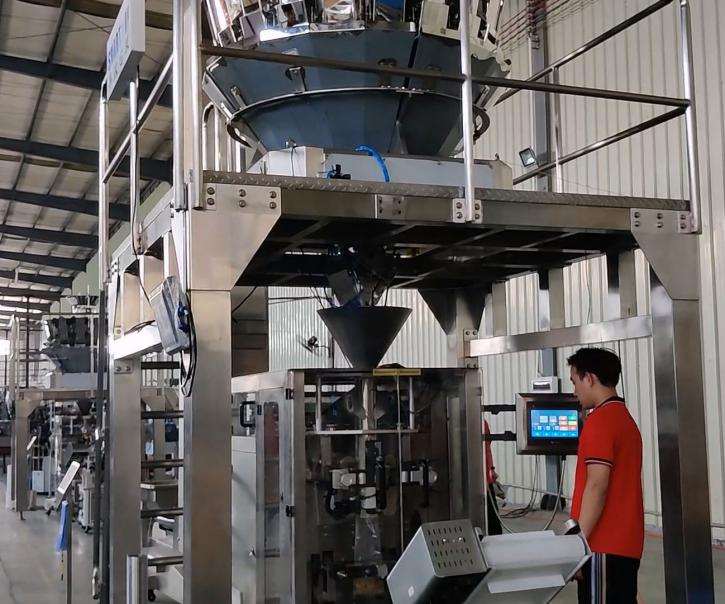  Timbang sareng bungkus otomatis