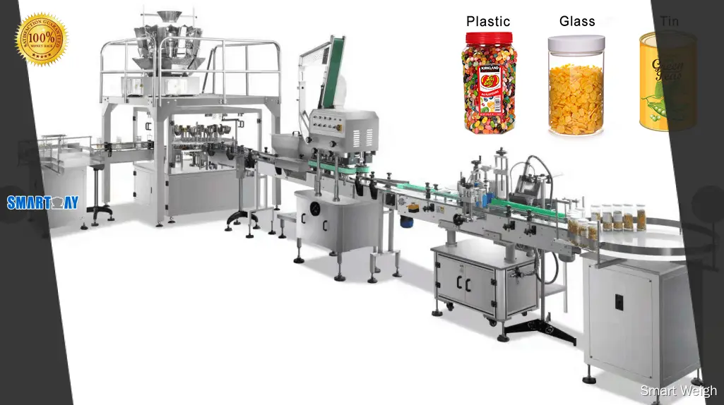 Newest can filling line factory | Smart Weigh 1