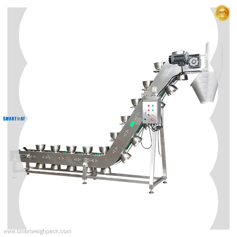 Custom inclined cleated belt conveyor factory price Manufacturer | Smart Weigh 1