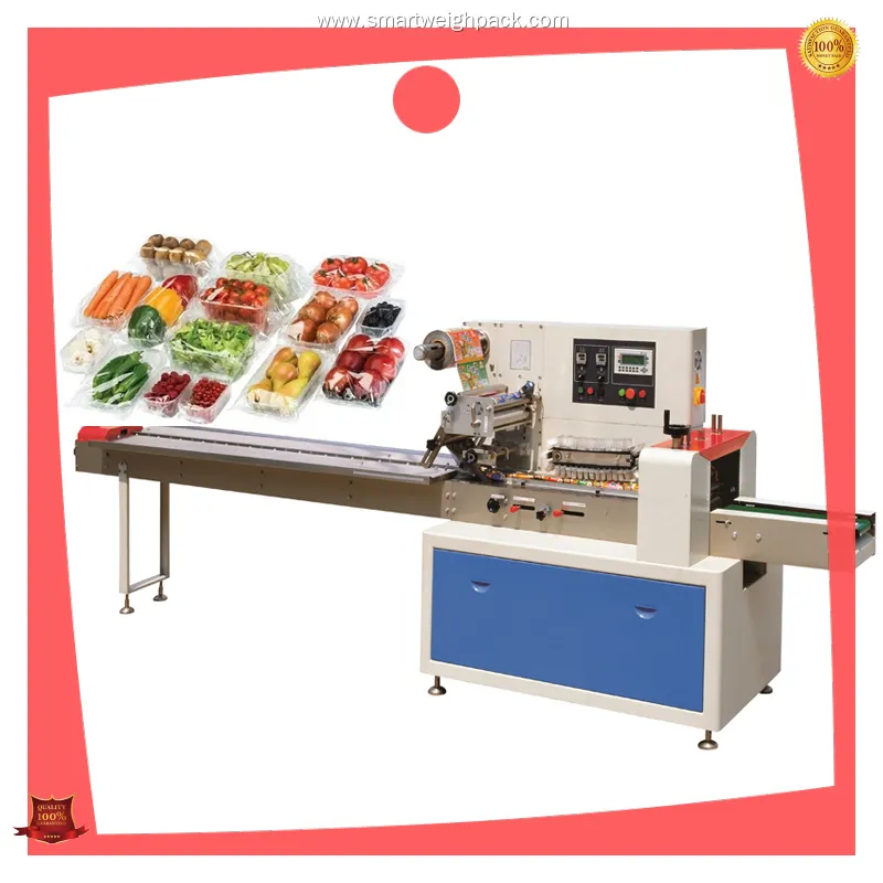 easy operating flow wrap packing machine with good price | Smart Weigh 1