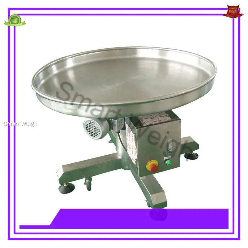 Custom rotating conveyor table customization Manufacturer | Smart Weigh 1