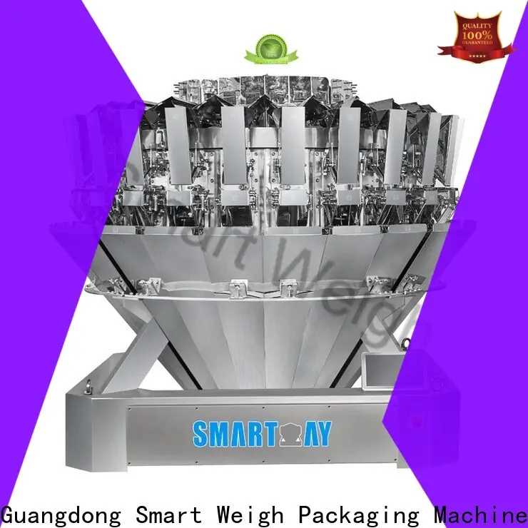 Smartweigh Pack Smart weigh semi-automatic multihead weigher widely use for food labeling 1