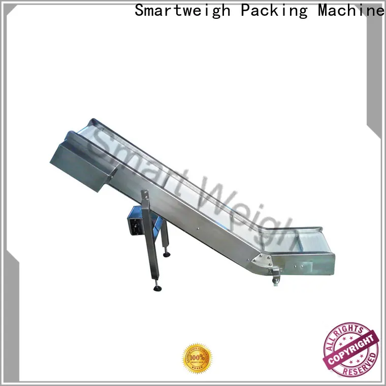 Smartweigh Pack accurate inclined cleated belt conveyor factory price for food packing 1