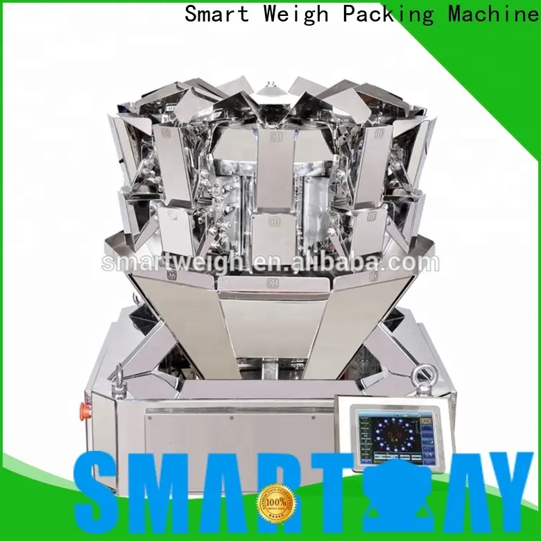 Smart Weigh Pack multihead weigher working supply for food labeling 1