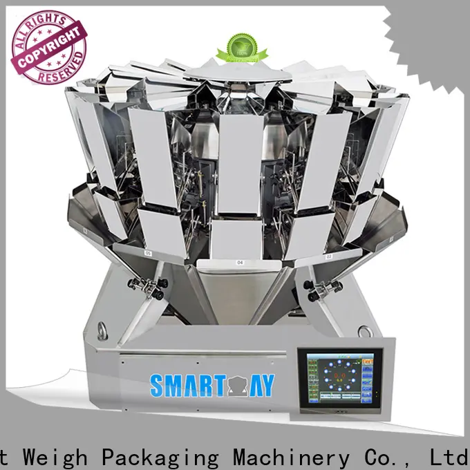 Smart Weigh Pack best semi-automatic multihead weigher for food labeling 1