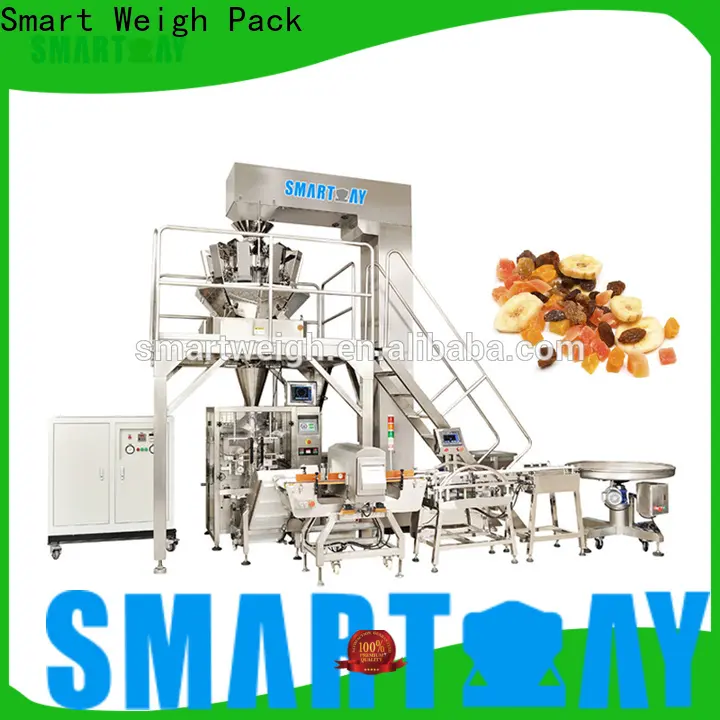 Smart weigh vertical pouch packing machine factory for meat packing 1