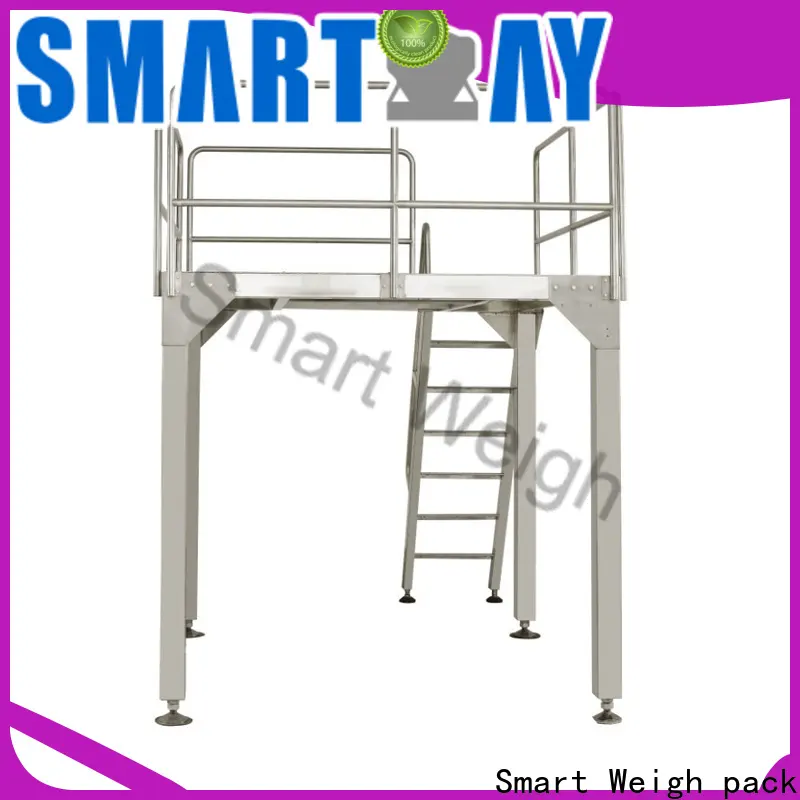 Smart Weigh pack conveyor rotary table with cheap price for food labeling 1