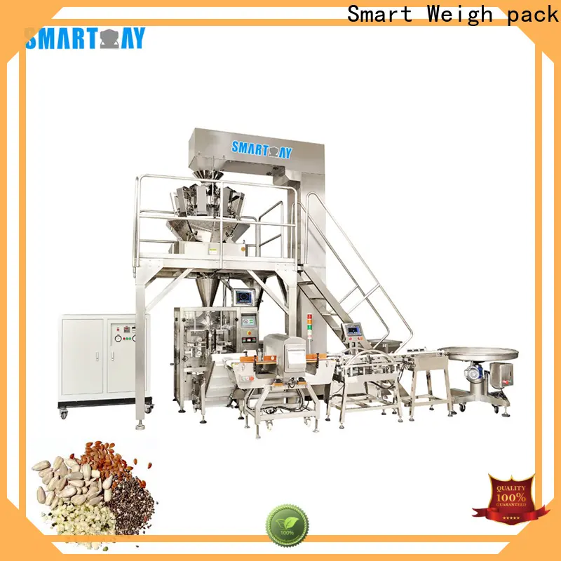 Smart Weigh pack on seal packing machine for food weighing 1