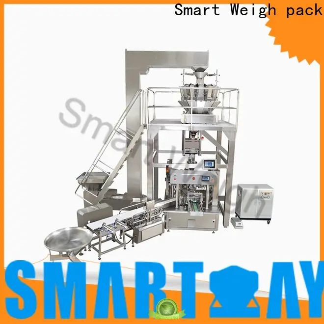 Smart Weigh pack steady automated packaging systems for food labeling 1